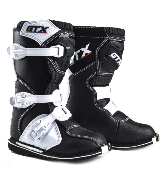 Мотоботы GTX MX (детские) #1 white/black (р. 37)